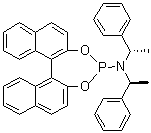 结构式 CAS# 380230-02-4, N,N-双[(1S)-1-苯基乙基]-联萘并[2,1-d:1',2'-f][1,3,2]二氧磷杂七环-4-胺