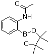 structure of CAS# 380430-61-5, 2-Acetylaminophenylboronic acid pinacol ester;2-(4,4,5,5-Tetramethyl-1,3,2-dioxaborolan-2-yl)acetanilide