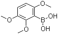 结构式 CAS# 380430-67-1, 2,3,6-三甲氧基苯硼酸