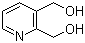 structure of CAS# 38070-79-0, Pyridine-2,3-dimethanol;2,3-Pyridinedimethanol