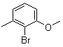 结构式 CAS# 38197-43-2, 2-溴-3-甲基苯甲醚