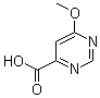 6-Methoxy-4-pyrimidinecarboxylic acid molecular structure (CAS 38214-45-8)