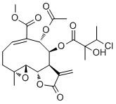 Enhydrin chlorohydrin molecular structure (CAS 38230-99-8)