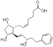 Bimatoprost acid molecular structure (CAS 38344-08-0)