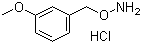 O-(3-Methoxybenzyl)hydroxylamine hydrochloride molecular structure (CAS 3839-39-2)