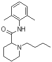 Bupivacaine molecular structure (CAS 38396-39-3)