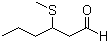 3-(Methylthio)hexanal molecular structure (CAS 38433-74-8)