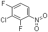 3-Chloro-2,4-difluoronitrobenzene molecular structure (CAS 3847-58-3)