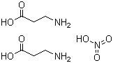 beta-Alanine nitrate molecular structure (CAS 384821-65-2)