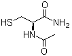 structure of CAS# 38520-57-9, N-Acetyl-L-cysteinamide;N-Acetylcysteine amide