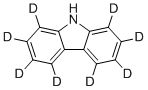 structure of CAS# 38537-24-5, Carbazole D8