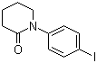 结构式 CAS# 385425-15-0, 1-(4-碘苯基)-2-哌啶酮