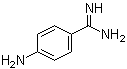 结构式 CAS# 3858-83-1, 4-氨基苯甲脒