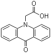 9-Oxo-10(9H)-acridineacetic acid molecular structure (CAS 38609-97-1)