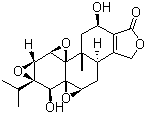 Tripdiolide molecular structure (CAS 38647-10-8)