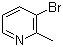 结构式 CAS# 38749-79-0, 2-甲基-3-溴吡啶
