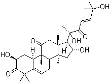 Cucurbitacin D molecular structure (CAS 3877-86-9)