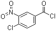 4-Chloro-3-nitrobenzoyl chloride molecular structure (CAS 38818-50-7)