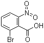 structure of CAS# 38876-67-4, 2-Bromo-6-nitrobenzoic acid