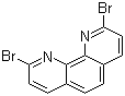 structure of CAS# 39069-02-8, 2,9-Dibromo-1,10-phenanthroline