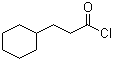 3-环己基丙酰氯分子结构 (CAS 39098-75-4)