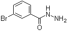 structure of CAS# 39115-96-3, 3-Bromobenzhydrazide;3-Bromobenzoic hydrazide; 3-Bromobenzoyl hydrazide