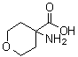 structure of CAS# 39124-20-4, 4-Aminotetrahydro-2H-pyran-4-carboxylic acid;4-Amino-4-tetrahydropyrancarboxylic acid