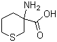 3-氨基四氢-2H-噻喃-3-羧酸分子结构 (CAS 39124-24-8)