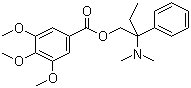 Trimebutine molecular structure (CAS 39133-31-8)