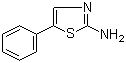 5-苯基噻唑-2-胺分子结构 (CAS 39136-63-5)