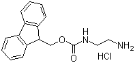 N-Fmoc-ethylenediamine hydrochloride molecular structure (CAS 391624-46-7)
