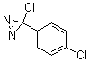 3-Chloro-3-(4-chlorophenyl)-3H-diazirine molecular structure (CAS 39184-66-2)
