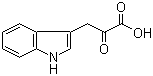 Indole-3-pyruvic acid molecular structure (CAS 392-12-1)