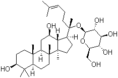 20(S)-Ginsenoside C-K molecular structure (CAS 39262-14-1)