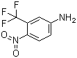 4-Nitro-3-trifluoromethyl aniline molecular structure (CAS 393-11-3)