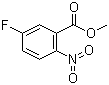 Methyl 5-fluoro-2-nitrobenzoate molecular structure (CAS 393-85-1)