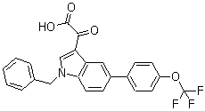 Tiplaxtinin molecular structure (CAS 393105-53-8)