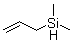 Allyldimethylsilane molecular structure (CAS 3937-30-2)