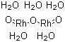 structure of CAS# 39373-27-8, Rhodium(III) oxide pentahydrate