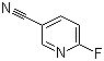 结构式 CAS# 3939-12-6, 5-氰基-2-氟吡啶; 6-氟烟腈