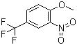 4-Methoxy-3-nitrobenzotrifluoride molecular structure (CAS 394-25-2)