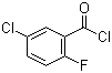 5-Chloro-2-fluorobenzoyl chloride molecular structure (CAS 394-29-6)