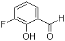 3-Fluoro-2-hydroxybenzaldehyde molecular structure (CAS 394-50-3)
