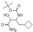 tert-Butyl 4-amino-1-cyclobutyl-3,4-dioxobutan-2-ylcarbamate molecular structure (CAS 394735-22-9)