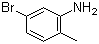 5-Bromo-2-methylaniline molecular structure (CAS 39478-78-9)