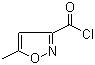 结构式 CAS# 39499-34-8, 5-甲基异恶唑-3-甲酰氯