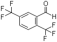 结构式 CAS# 395-64-2, 2,5-双(三氟甲基)苯甲醛