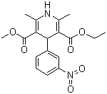 Nitrendipine molecular structure (CAS 39562-70-4)