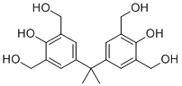5,5'-Isopropylidenebis(m-xylene-2,a,a'-triol) molecular structure (CAS 3957-22-0)