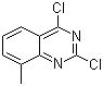 2,4-Dichloro-8-methylquinazoline molecular structure (CAS 39576-83-5)
